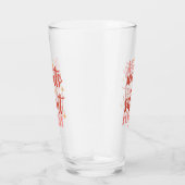 Funny and Cute Kerstfeestay Silent Night Mam Glas (Rechts)