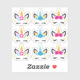 Funny and Cute Unicorn Stickers