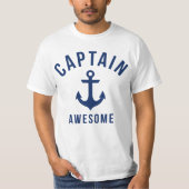 Funny and Hilarious Boat Captain's Shirt (Voorkant)