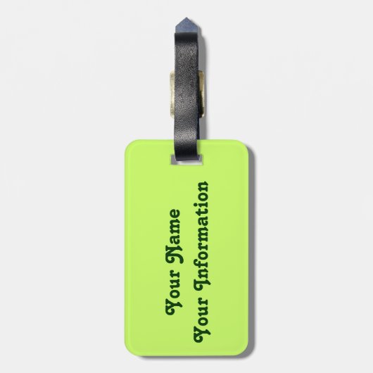 Funny Angry Lucky Irish Leprechaun Bagagelabel (Achterkant verticaal)