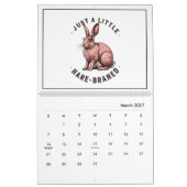 Funny Animal inspiré Calendrier (Mar 2027)