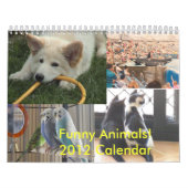 Funny Animals 2012-kalender Kalender (Hoes)
