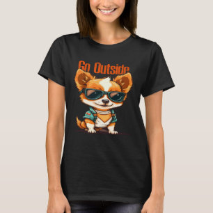 Funny Animals Hondenkat Uil Fox Schattige 1 T-shirt