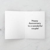 Funny anniversaire / carte mariage (Intérieur)
