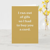 Funny anniversaire moderne jaune stupide carte sar (Fleur jaune)