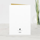Funny anniversaire moderne jaune stupide carte sar (Dos)