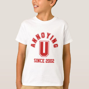 Funny Annoying You Boy T-shirt, Red T-shirt