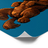 Funny Another Year Still Owned By My Dog Puppy Wom Poster (Hoek)