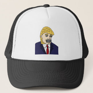 Funny Anti Donald Trump Politieke Cartoon Trucker Pet