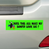 Funny anti Obama Bumpersticker (Op auto)