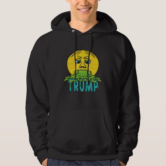 Funny Anti Trump Hoodie (Voorkant)