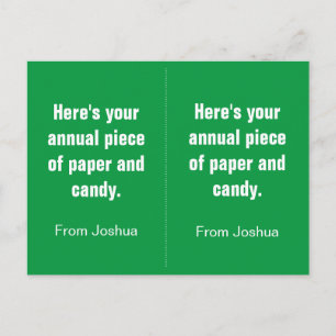 Funny Anti-Valentine Classroom Valentijnse voor j Briefkaart