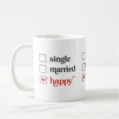 Funny Anti Valentine Mug (Gauche)