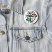 Funny Anti-Vax Sheep Ronde Button 5,7 Cm (In situ)