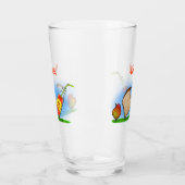 Funny ants cartoon glas (Links)