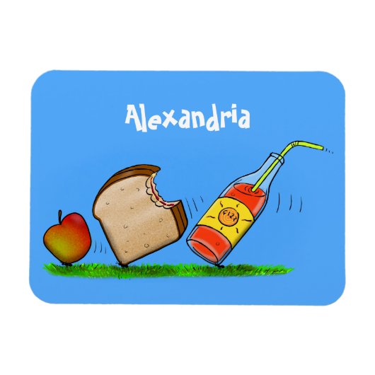 Funny ants cartoon magneet (Horizontaal)