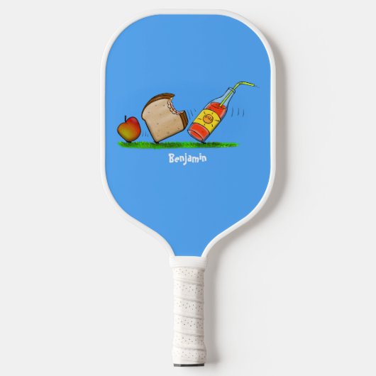 Funny ants cartoon pickleball paddle (Voorkant)