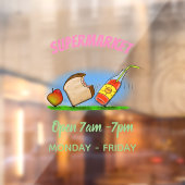 Funny ants cartoon raamsticker (Vel 2)