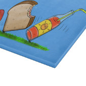 Funny ants cartoon snijplank (Hoek)