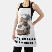 Funny Apron for Cat Lovers Schort (Insitu)
