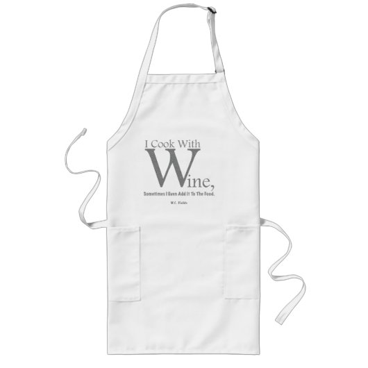 Funny Apron Lang Schort (Voorkant)