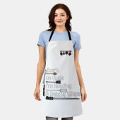 Funny Aprons Schort (Gedragen)