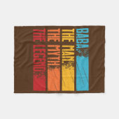 Funny Arabic Dad Arabic Father Best Baba Ever Fleece Deken (Voorkant (Horizontaal))