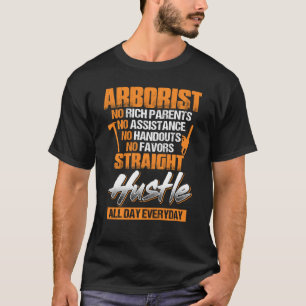 Funny Arborist voor mannen Papa Broeder oom Papa T-shirt