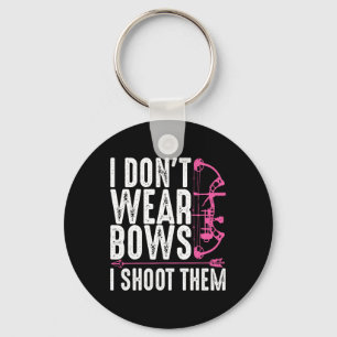 Funny Archery Gift for Women Bow Hunting Archer Mo Sleutelhanger