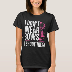 Funny Archery Gift for Women Bow Hunting Archer Mo T-shirt