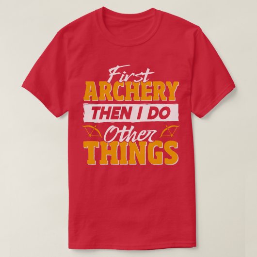 Funny Archery T-shirt (Design voorkant)