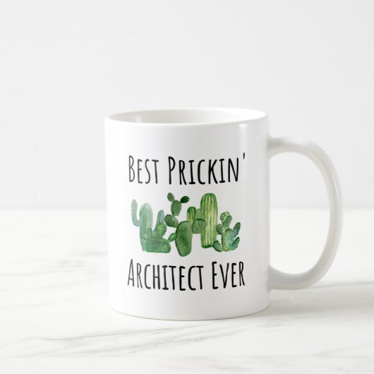 Funny Architect Gift Idea Koffiemok (Rechts)