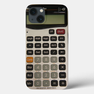 Funny Architecture Calculator iPhone 13 Hoesje