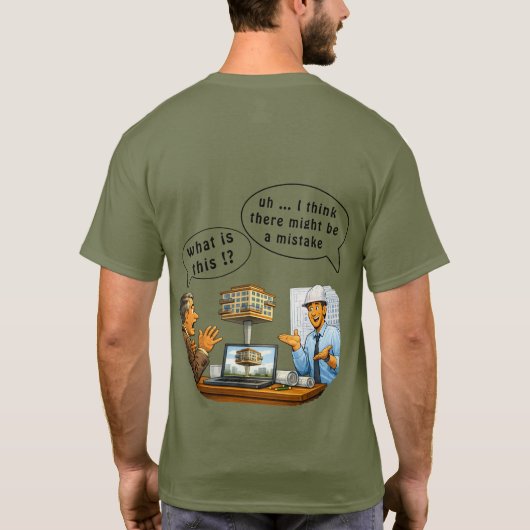 Funny Architecture Graduation T-Shirt (Dos)