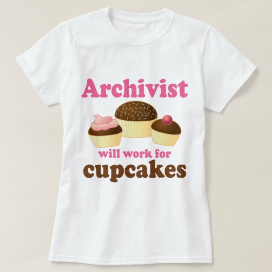 Funny Archivist T-shirt (Design voorkant)