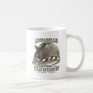 Funny Armadillo Speedbbulten van Mudge Studios Koffiemok