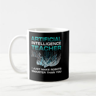 Funny Artificial Intelligence Teacher Robotics En Koffiemok