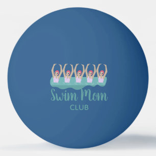 Funny Artistic Synchro Swimming zwemmers Pingpongballen