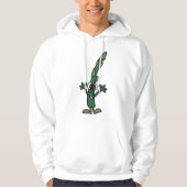 Funny Asparagus Mens Sweat - shirt à capuche (Devant)
