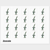 Funny Asparagus Stickers (Vel)