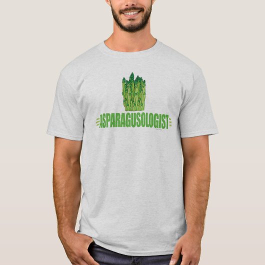 Funny Asparagus T-shirt (Voorkant)