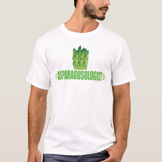 Funny Asparagus T-shirt (Voorkant)