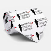 Funny Assistant van de regionale manager Stropdas (Opgerold)