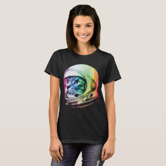 Funny Astronaut Cat & Space Cat T-Shirt