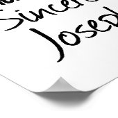 Funny atheïst design poster (Hoek)