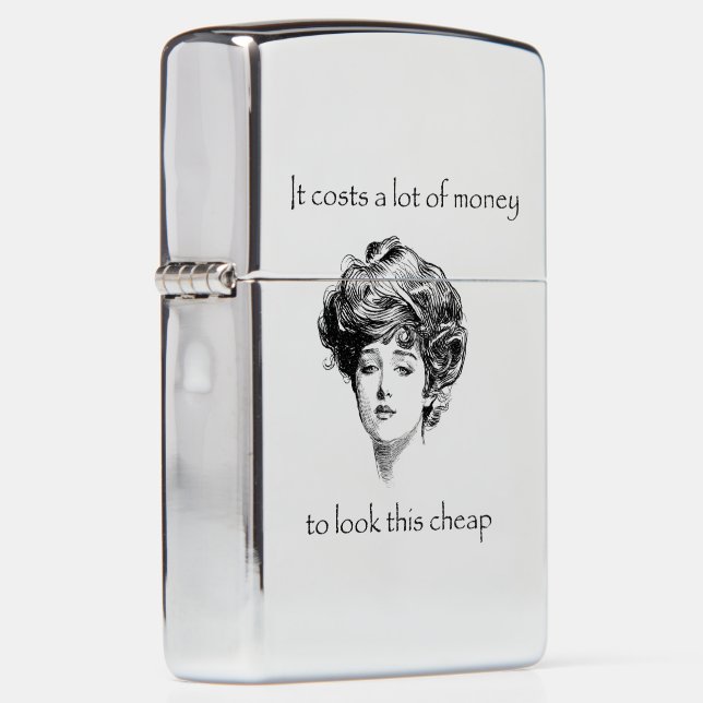 Funny Attitude  Sass Zippo (Rechts)