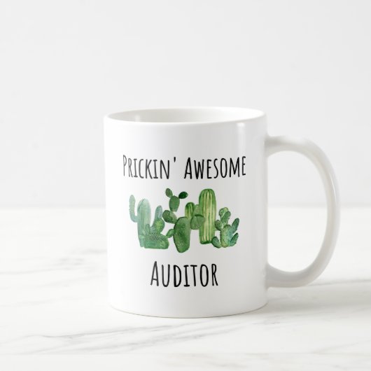 Funny Auditor Appreciance Dank u voor uw ideeën Koffiemok (Rechts)