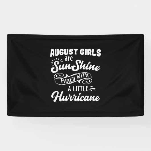 Funny August Birthday Shirten Gifts Spandoek (Horizontaal)