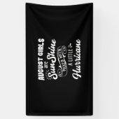 Funny August Birthday Shirten Gifts Spandoek (Verticaal)