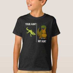 Funny Auntie Dinosaur Lizard Dino Cool tante T-shirt